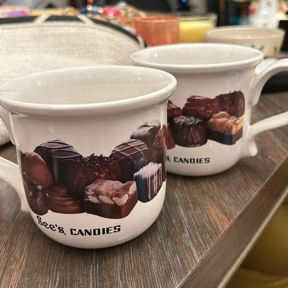 Vintage See’s Coffee Mugs